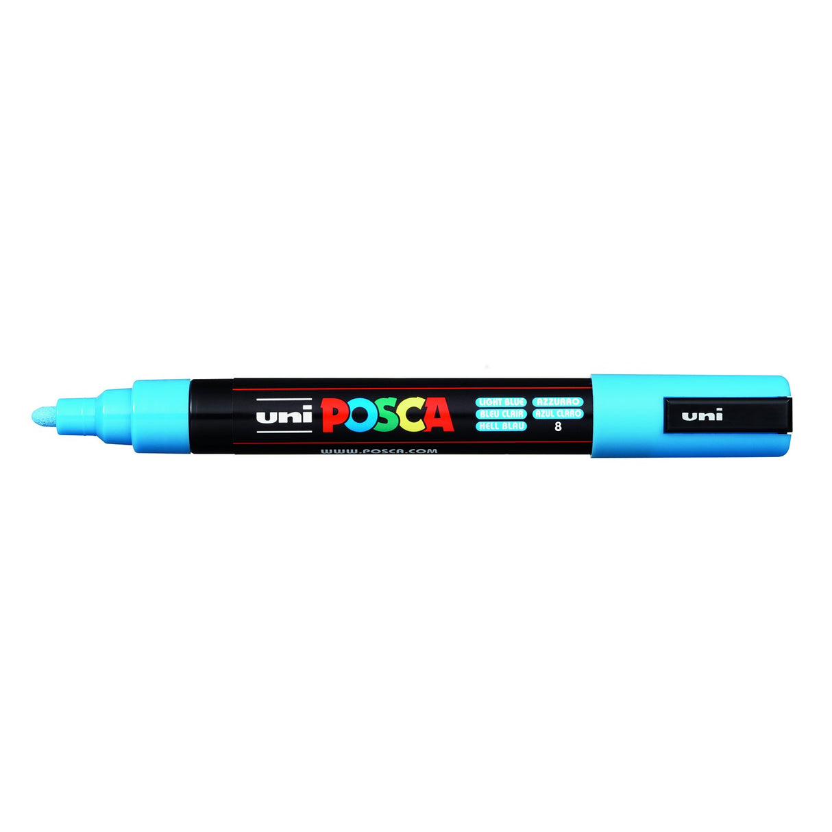 POSCA Paint Marker, PC-5M Medium Bullet, Light Blue