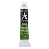 Grumbacher Academy Watercolor, 7.5ml Tube, Hooker' s Green Light