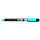 POSCA Paint Pen, PC-1MR Ultra-Fine Tip, Light Blue
