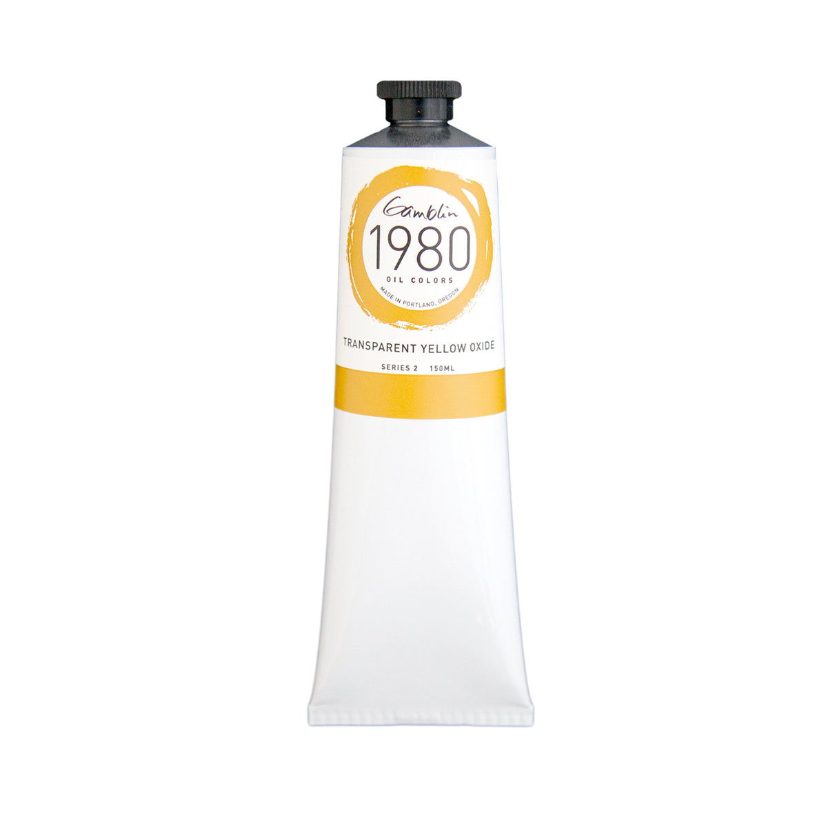 Gamblin 1980 Oil Color, 150ml, Transparent Yellow Oxide