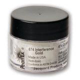 Jacquard Pearl Ex Pigment, 3g, Interference Gold