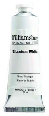 Williamsburg Artist Oil Color, 37ml Tube, Titanium White