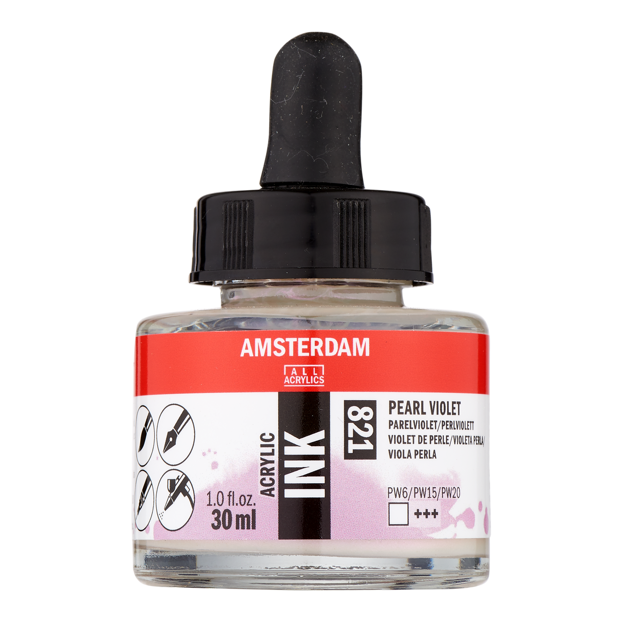 Amsterdam Acrylic Ink, 30ml, Pearl Violet