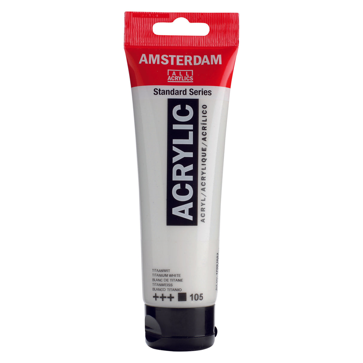 Amsterdam Standard Series Acrylic Paint, 120ml, Titanium White