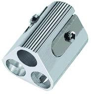 Mobius & Ruppert Magnesium Triple-Hole Pencil Sharpener
