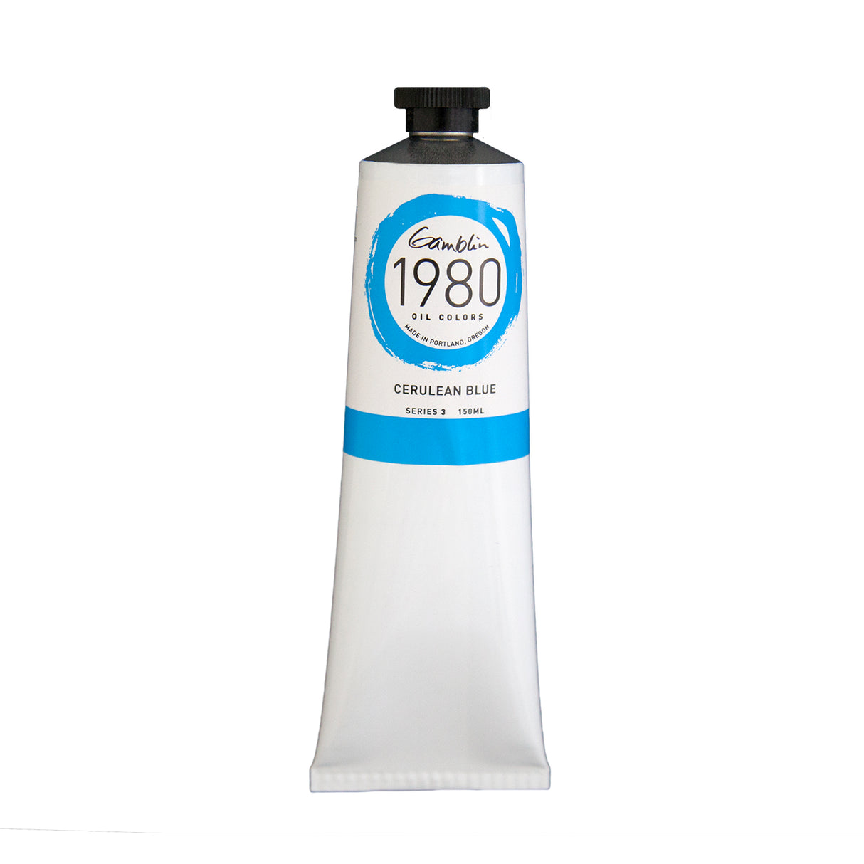 Gamblin 1980 Oil Color, 150ml, Cerulean Blue