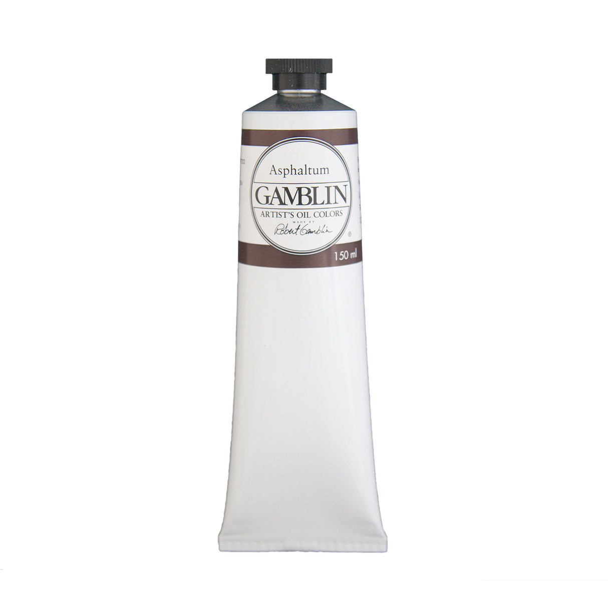 Gamblin Artist Grade Oil Color, 150ml, Asphaltum