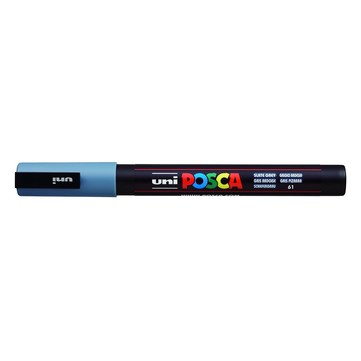 POSCA Paint Marker, PC-3M Fine Bullet, Slate Grey