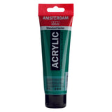 Amsterdam Standard Series Acrylic Paint, 120ml, Permanent Green Deep