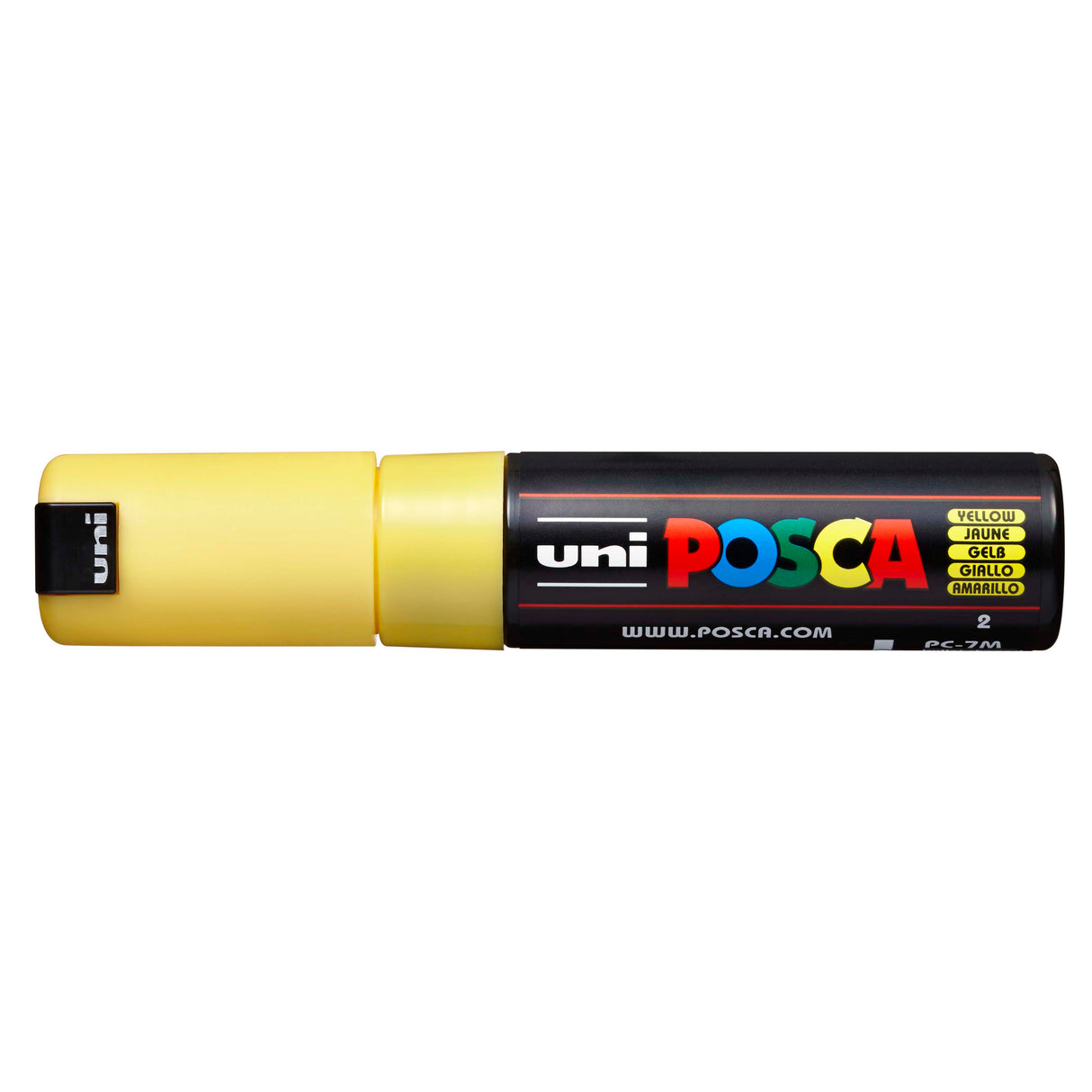 POSCA Paint Marker, PC-7M Broad Bullet, Yellow