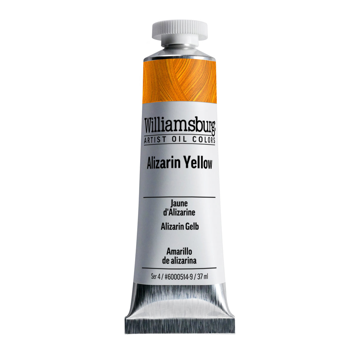 Williamsburg Artist Oil Color, 37ml Tube, Alizarin Yellow