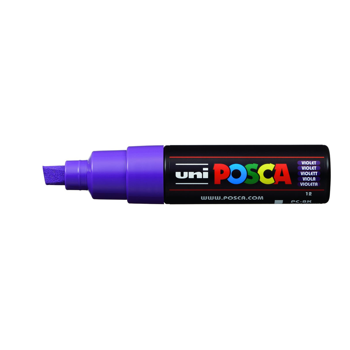 POSCA Paint Marker, PC-8K Broad Chisel, Violet