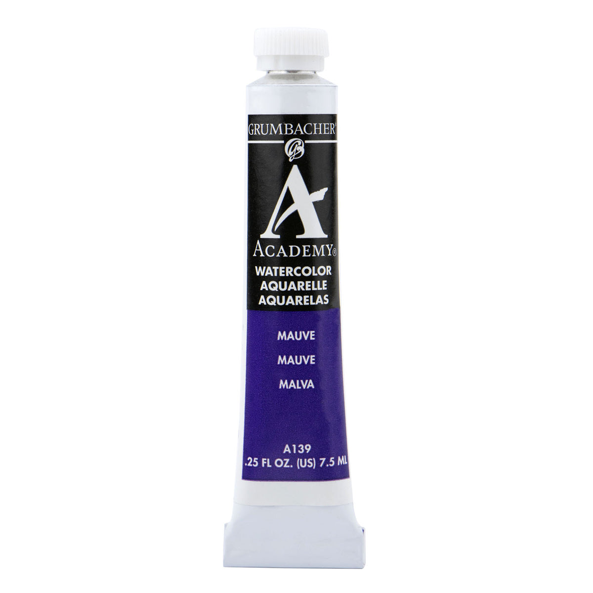 Grumbacher Academy Watercolor, 7.5ml Tube, Mauve