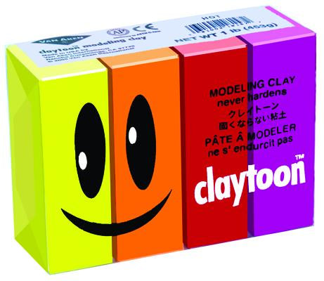 Van Aken Claytoon Clay Set, Warm Colors