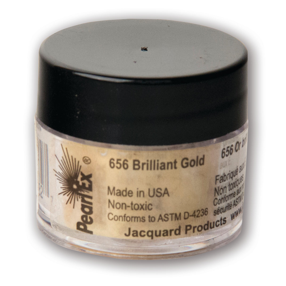 Jacquard Pearl Ex Pigment, 3g, Brilliant Gold