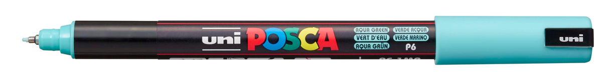 POSCA Paint Marker, PC-1MR, Extra-Fine, Aqua Green