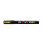 POSCA Paint Marker, PC-3M Fine Bullet, Gold