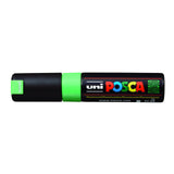 POSCA Paint Marker, PC-8K Broad Chisel, Fluorescent Green