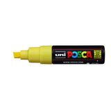 POSCA Paint Marker, PC-8K Broad Chisel, Yellow