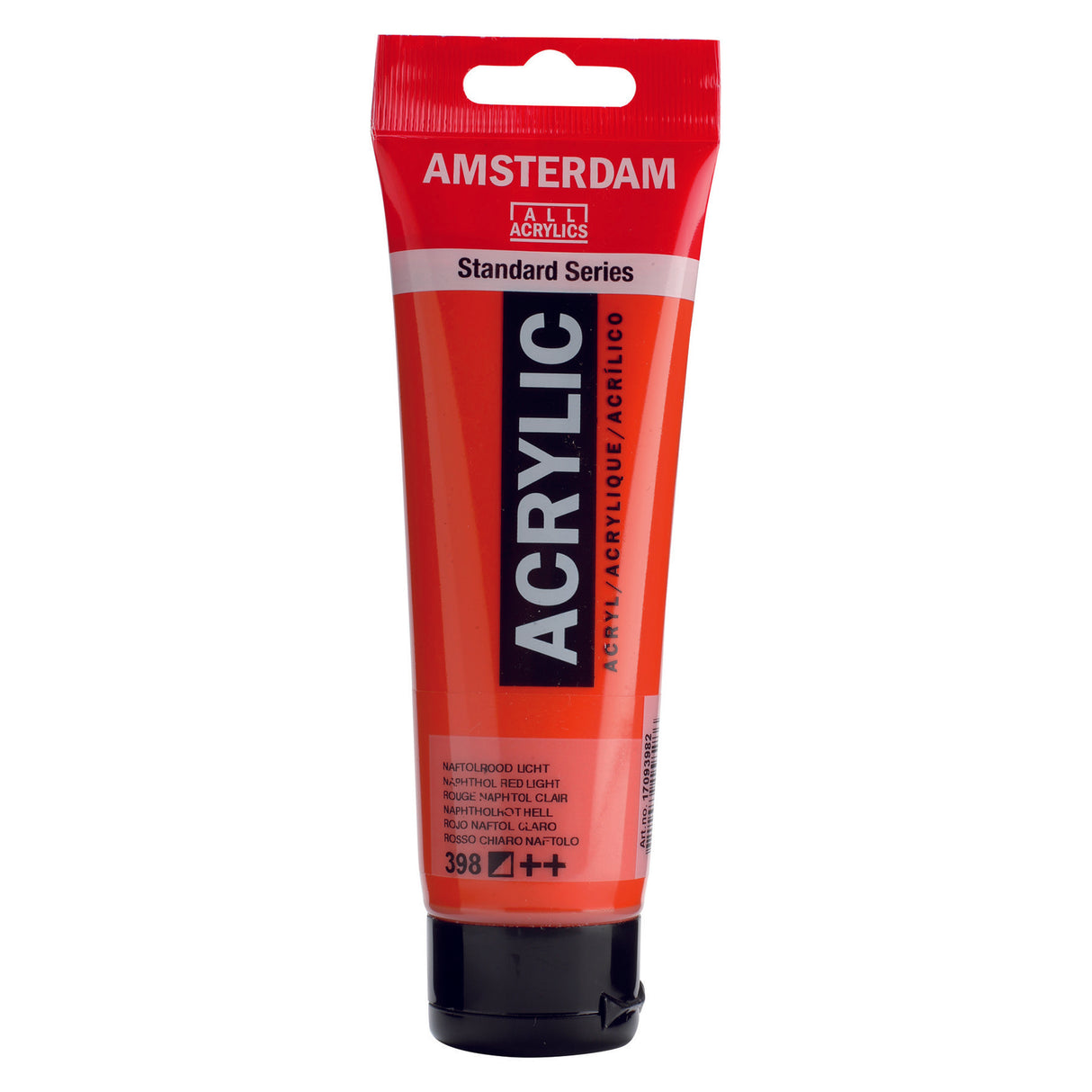 Amsterdam Standard Series Acrylic Paint, 120ml, Naphthol Red Light