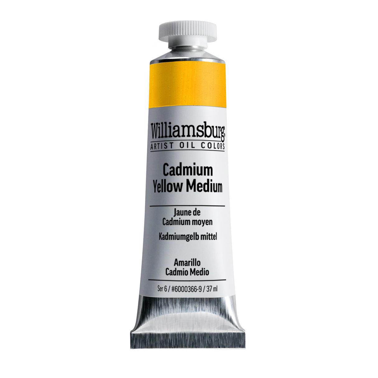 Williamsburg Artist Oil Color, 37ml Tube, Cadmium Yellow Medium