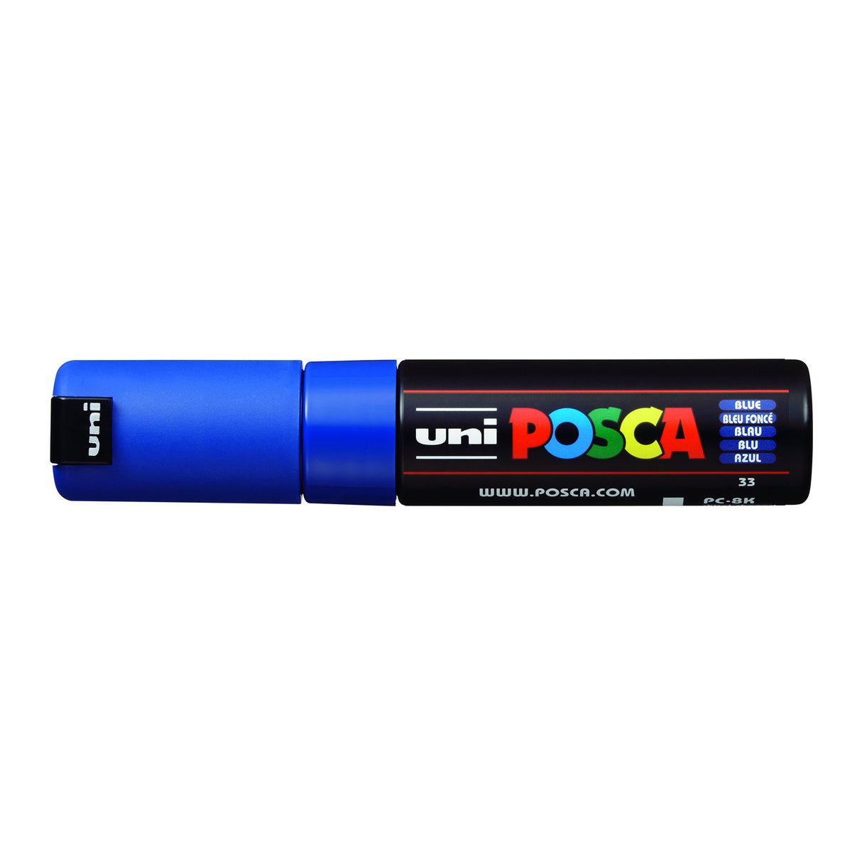 POSCA Paint Marker, PC-8K Broad Chisel, Blue