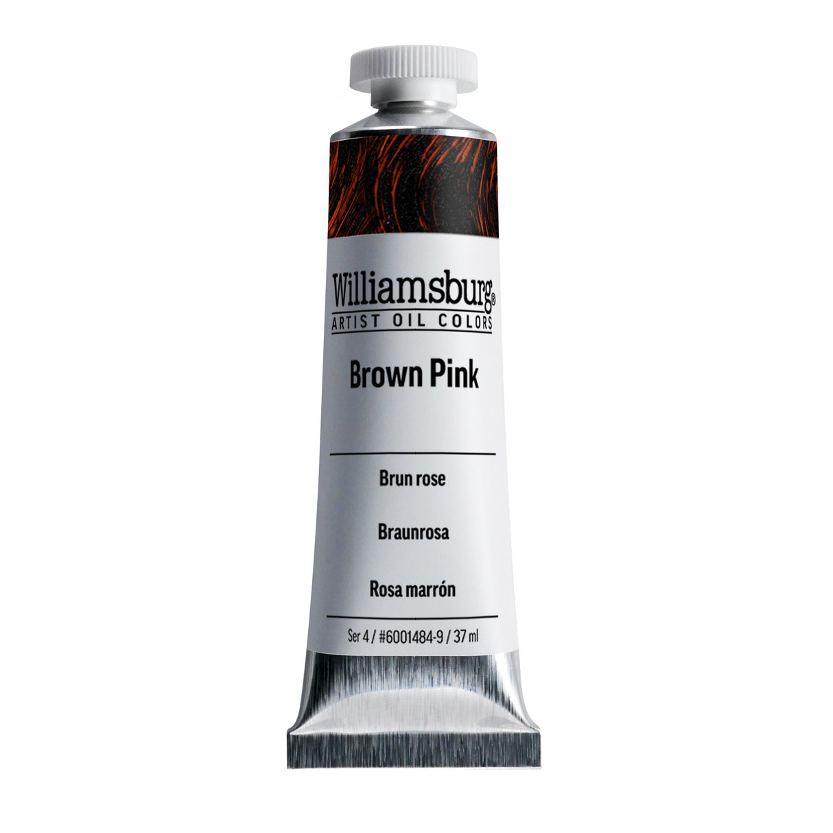 Williamsburg Artist Oil Color, 37ml Tube, Brown Pink