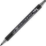 Zig Clean Color Dot Twin Metallic, Metallic Silver