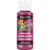 DecoArt Crafter's Acrylic Paint, 2 oz., Thistle Blossom