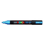 POSCA Paint Marker, PC-5M Medium Bullet, Metallic Blue