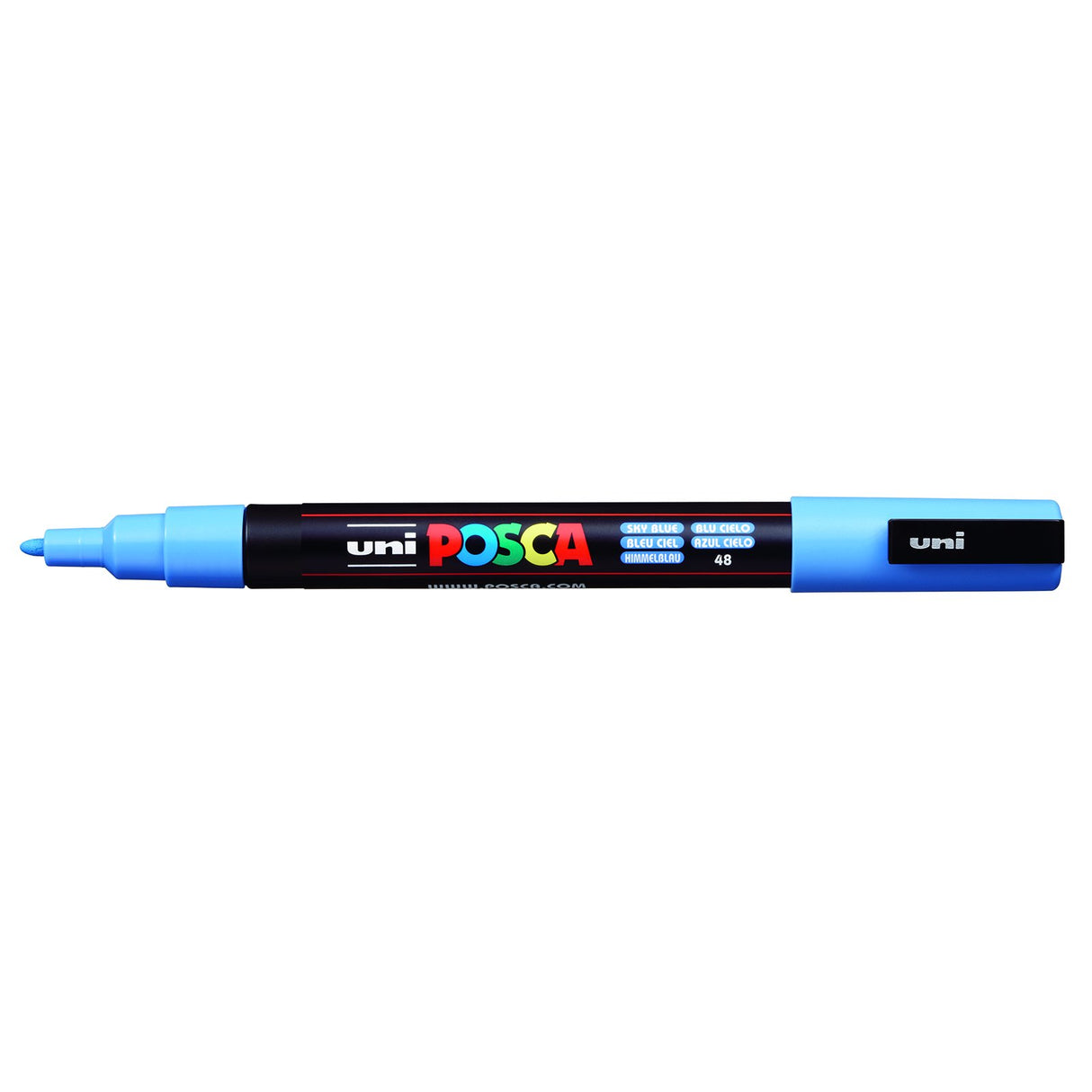 POSCA Paint Marker, PC-3M Fine Bullet, Sky Blue