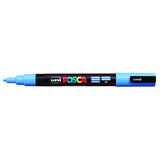 POSCA Paint Marker, PC-3M Fine Bullet, Sky Blue