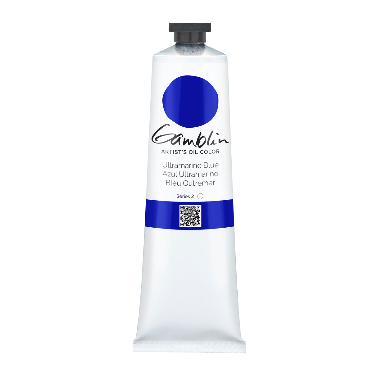 Gamblin Artist Grade Oil Color, 150ml, Ultramarine Blue