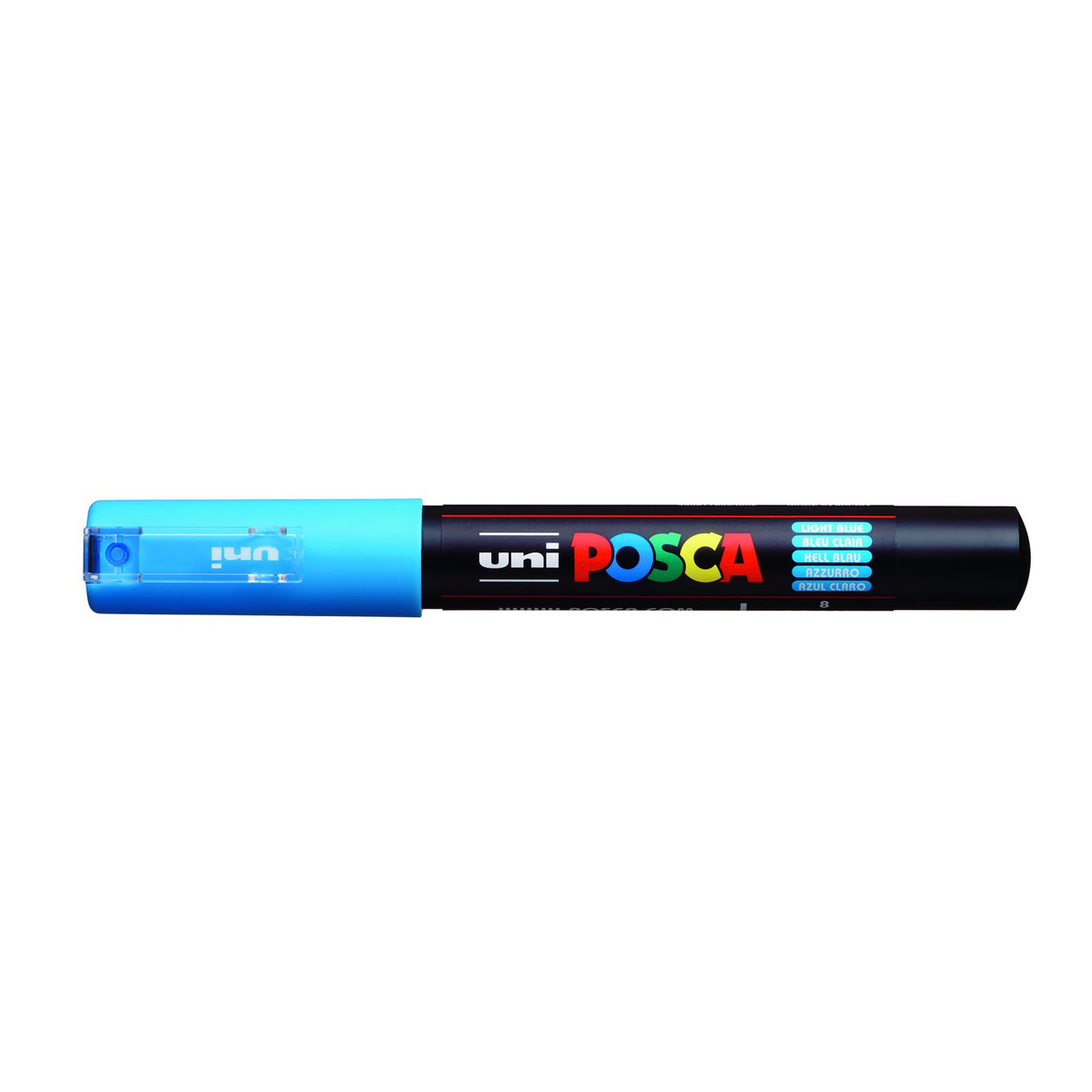 POSCA Paint Marker, PC-1M Extra Fine, Light Blue