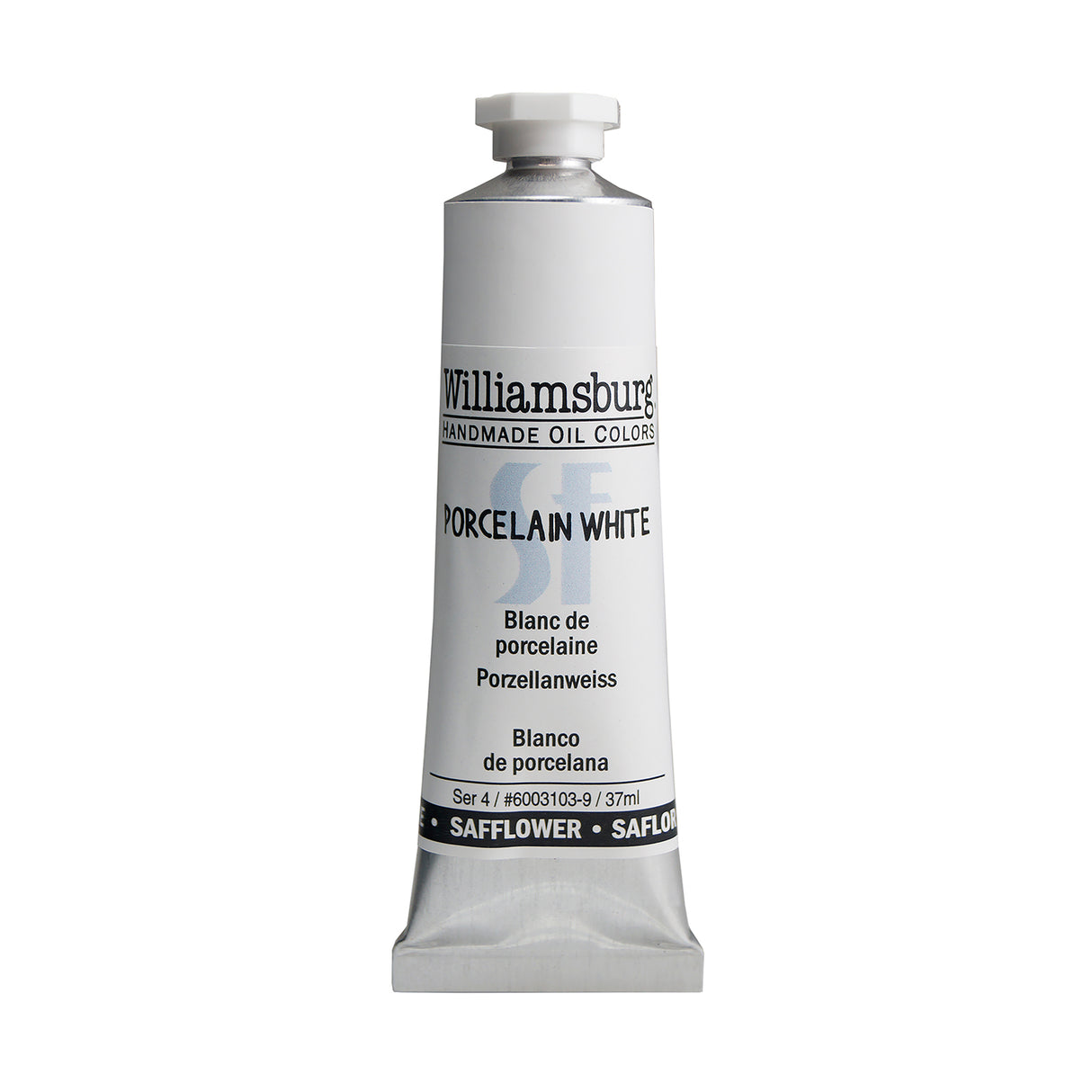 Williamsburg Safflower Oil Color, 37ml, Porcelain White