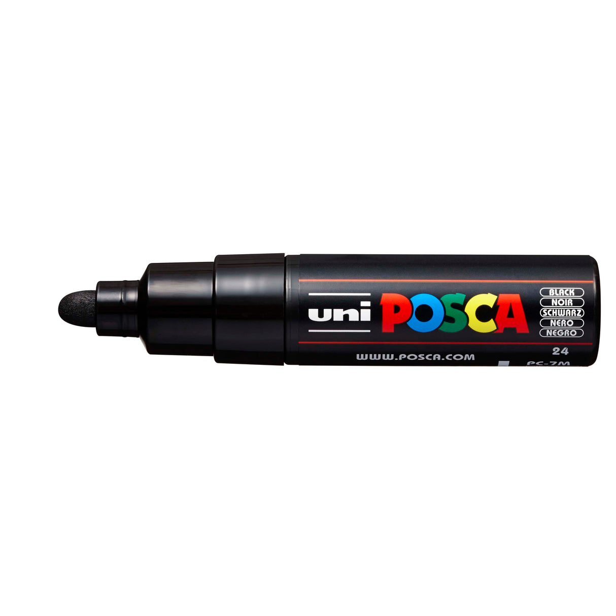 POSCA Paint Marker, PC-7M Broad Bullet, Black