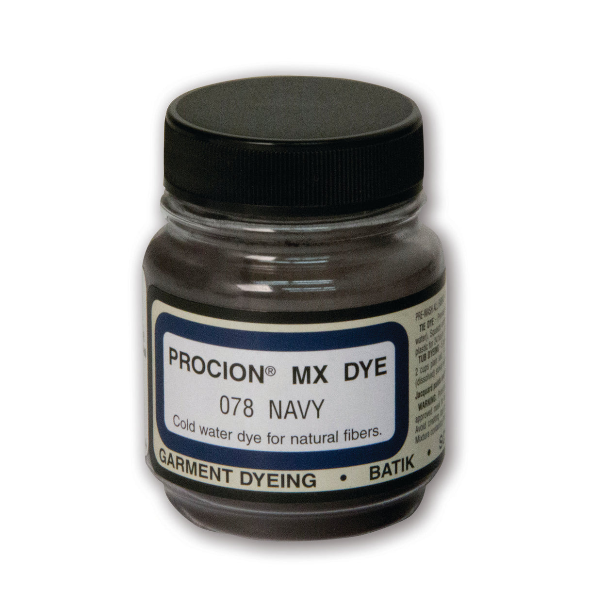 Jacquard Procion MX Fiber Reactive Dye, Navy