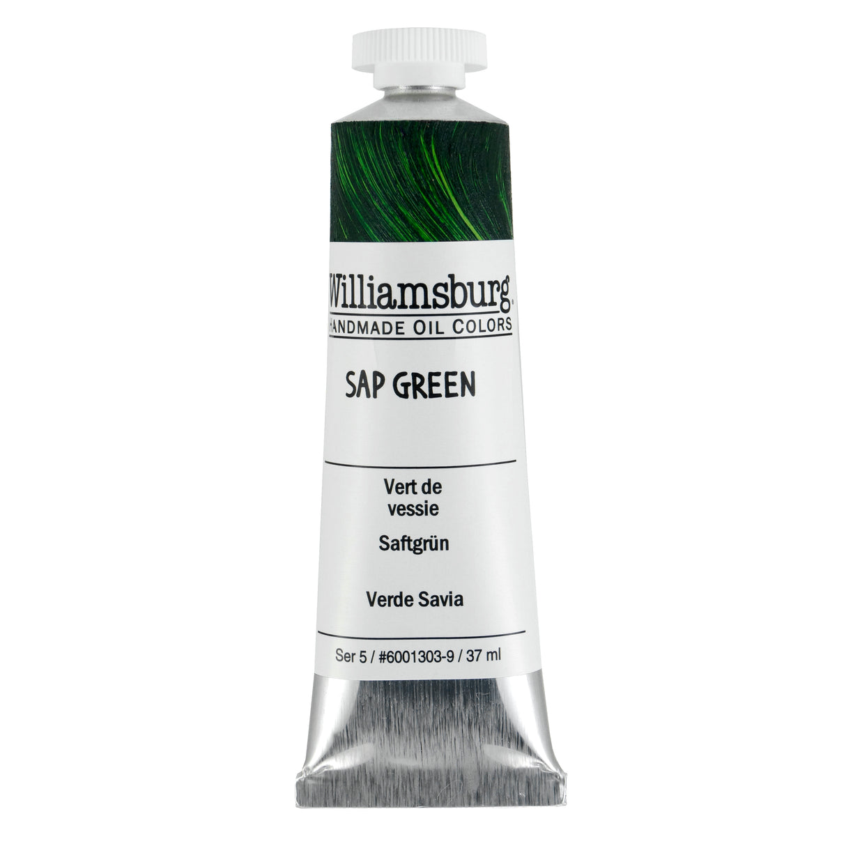 Williamsburg Artist Oil Color, 37ml Tube, Sap Green