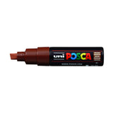 POSCA Paint Marker, PC-8K Broad Chisel, Brown