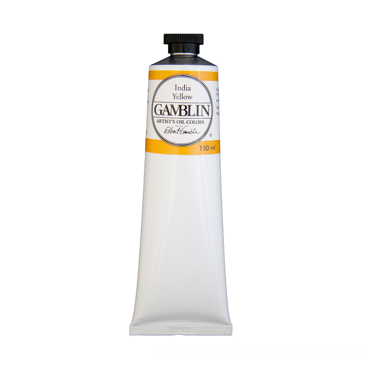 Gamblin Artist Grade Oil Color, 150ml, India Yellow