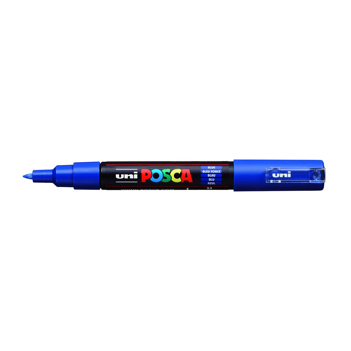 POSCA Paint Marker, PC-1M Extra Fine, Blue
