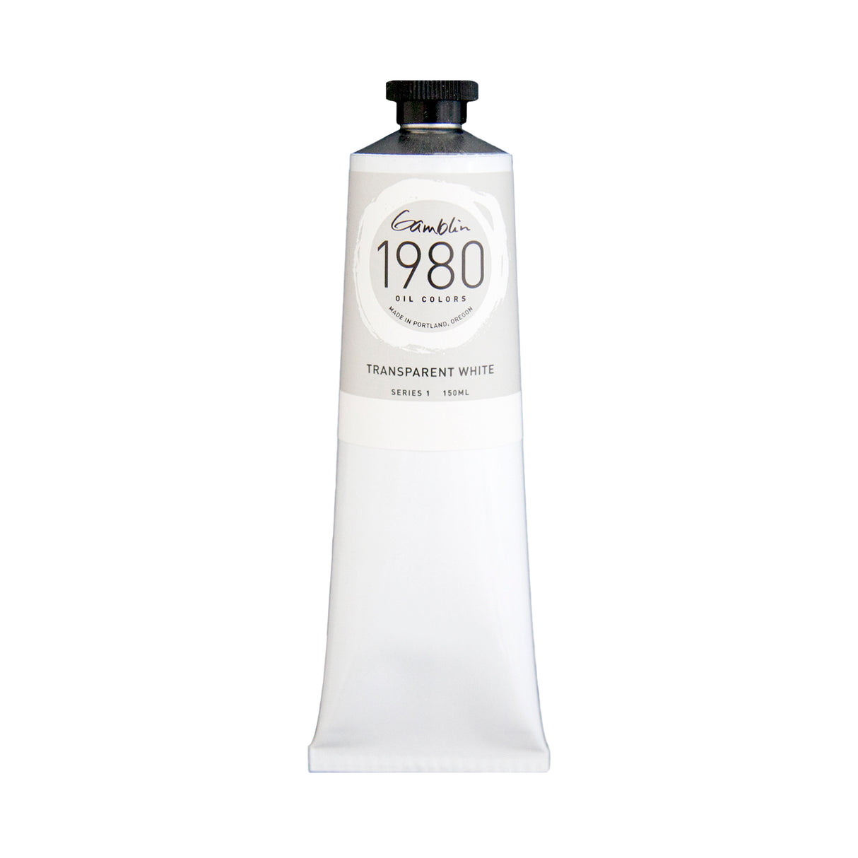 Gamblin 1980 Oil Color, 150ml, Transparent White