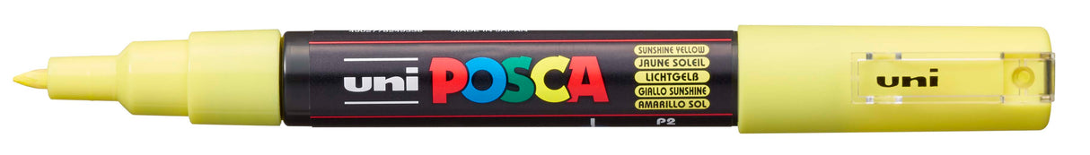 POSCA Paint Marker, PC-1M, Extra-Fine Bullet, Sunshine Yellow