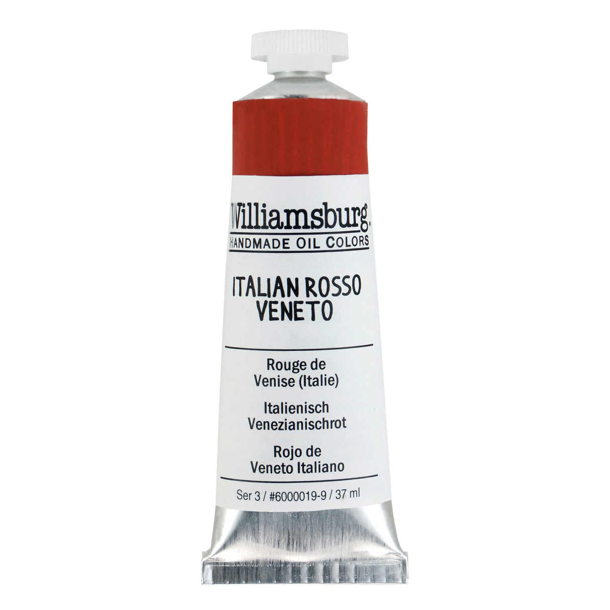 Williamsburg Artist Oil Color, 37ml Tube, Italian Rosso Veneto