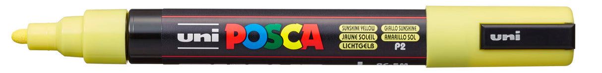 POSCA Paint Marker, PC-5M, Medium, Sunshine Yellow