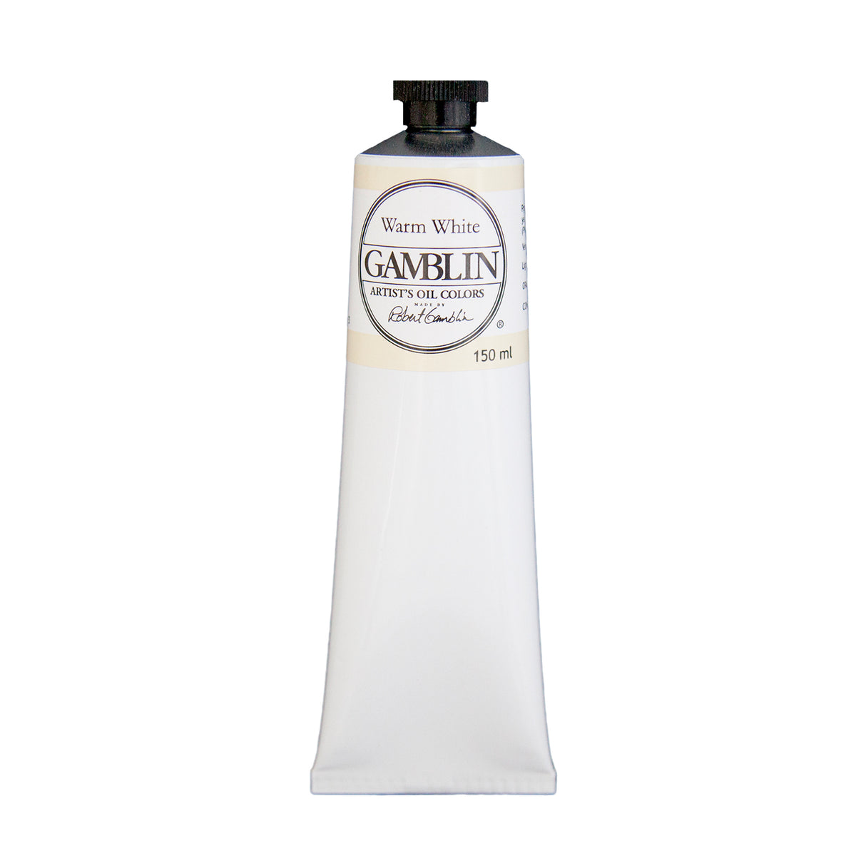 Gamblin Artist Grade Oil Color, 150ml, Warm White