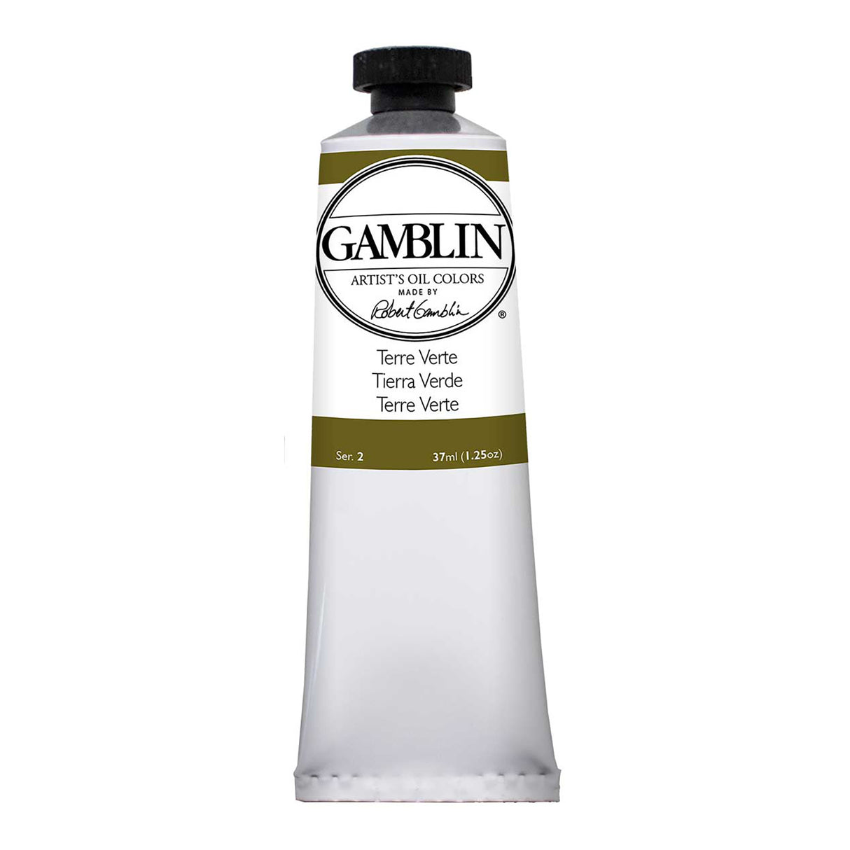 Gamblin Artist Grade Oil Color, 37ml, Terre Verte