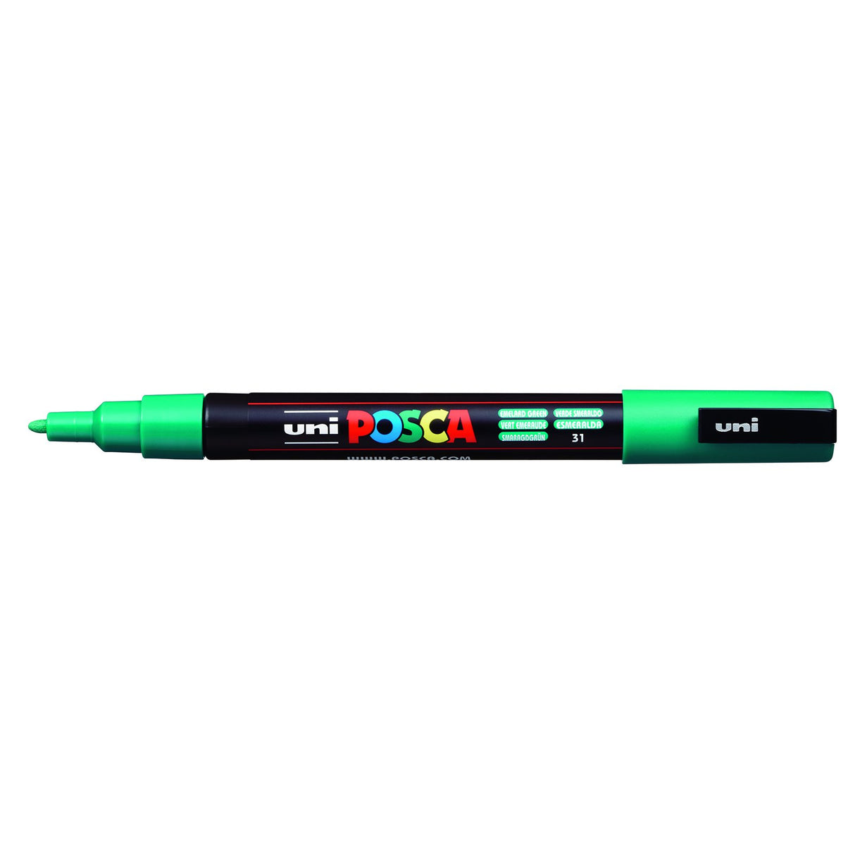 POSCA Paint Marker, PC-3M Fine Bullet, Emerald Green