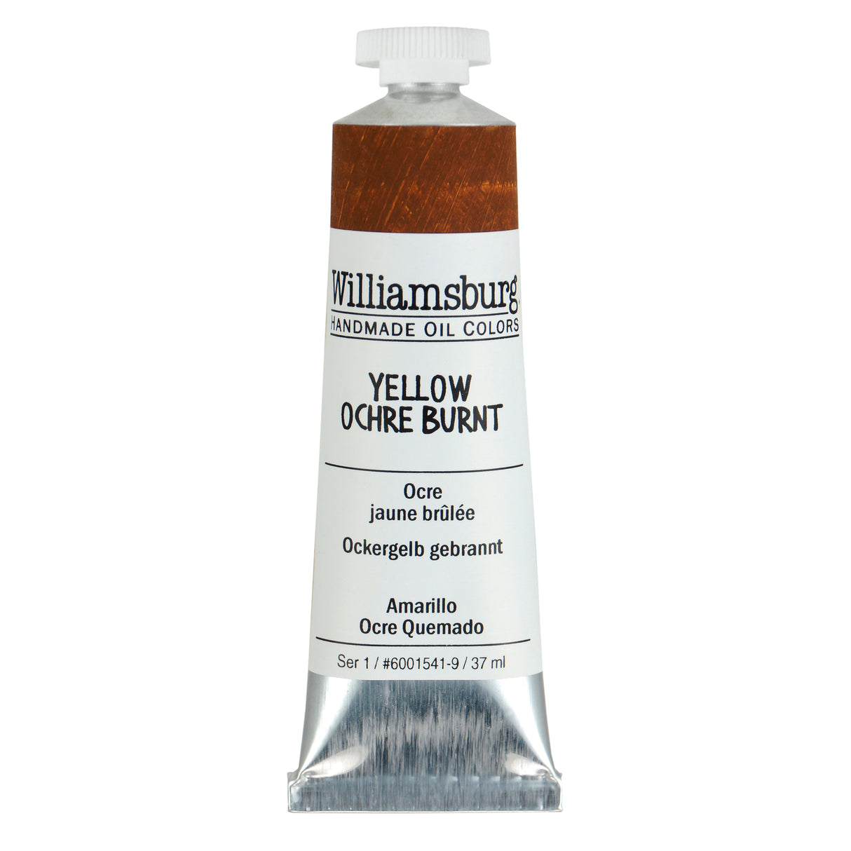 Williamsburg Artist Oil Color, 37ml Tube, Yellow Ochre Burnt