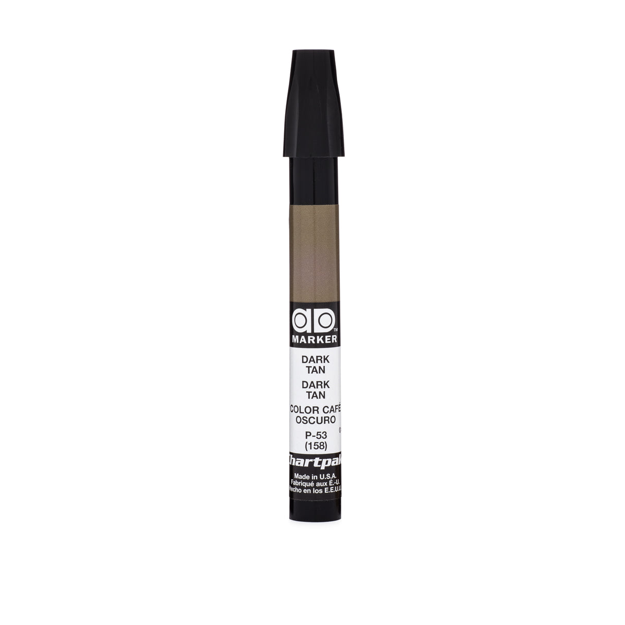 Chartpak Ad Marker, Dark Tan